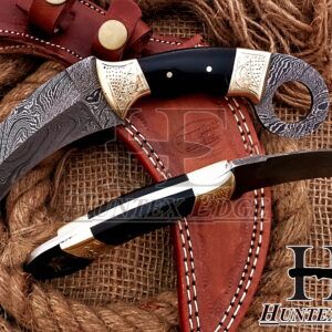 Damascus Hunting Knives – Huntex Edge